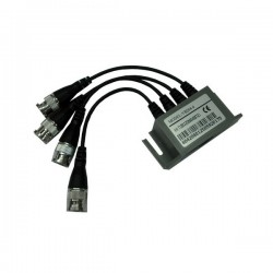 STK 204LL, 4 Kanala Pasivni Video Balun do 300m