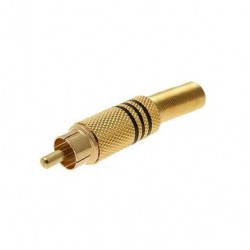 Konektor RCA TY199 Metalni sa Oprugom