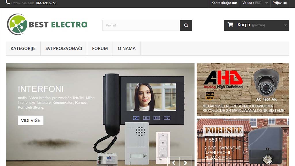 Originalna prodavnica Best Electro