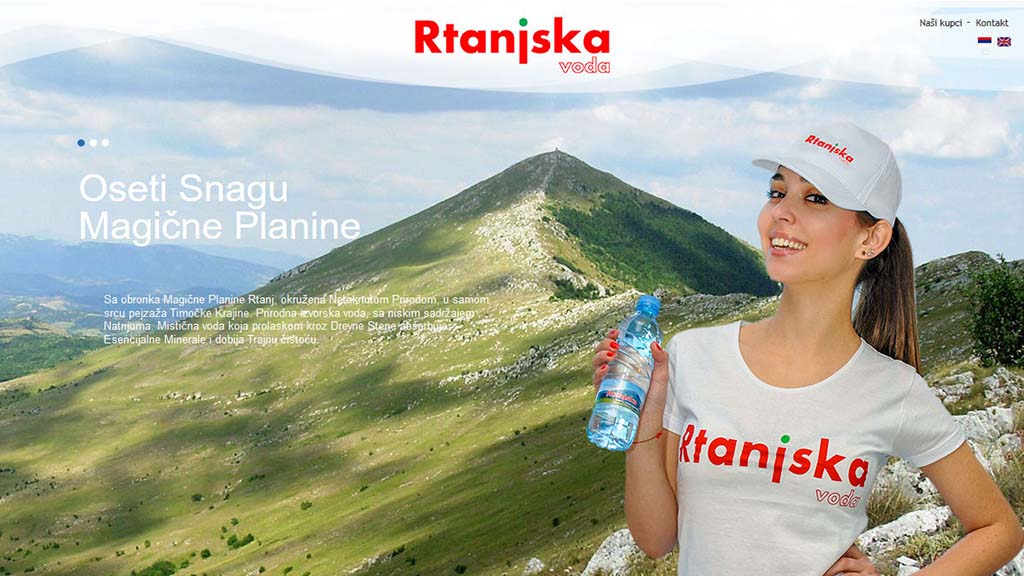 Originalni sajt Rtanjska voda